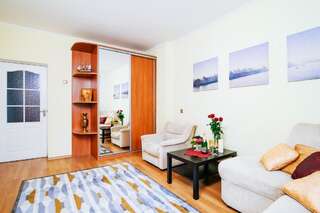 Апартаменты Apartment at the railway station Минск Апартаменты с 1 спальней и балконом-4